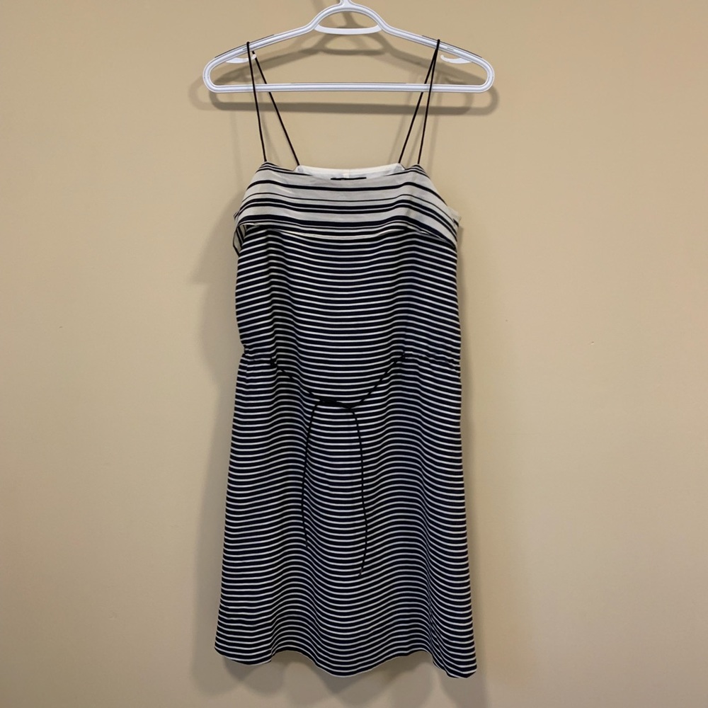 Madewell Spaghetti Straps Silk Dress